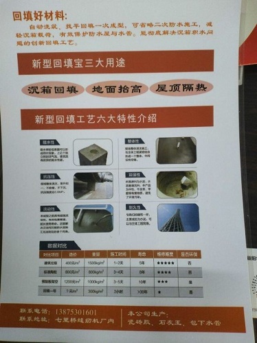 装修回填新材料